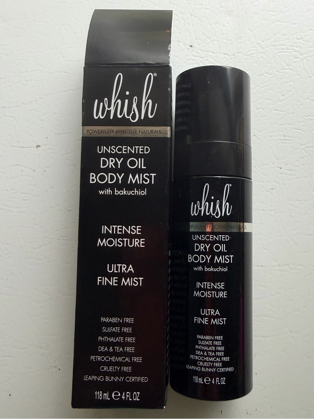 Whish Unscented Dry Oil Body Mist with Bakuchiol – 4 fl oz / 118 mL
Nib